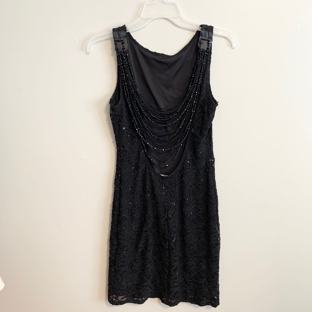 [NEW] Black Dress with Sequins
